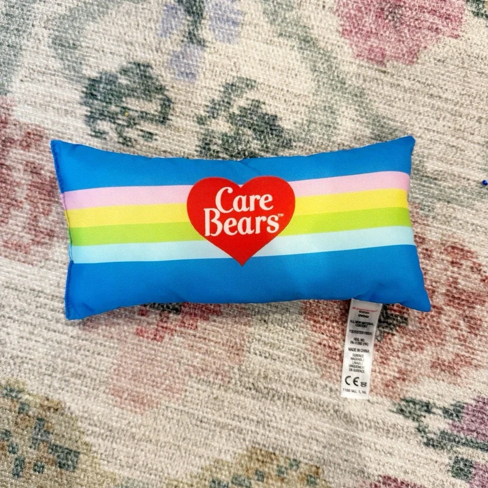 American Girl Doll Courtneys Care Bear Sleeping Bag Set Pillow Teddy Bear